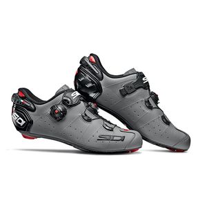 Sidi Wire 2 Carbon Wielrenschoenen Mat Grijs/Zwart Heren