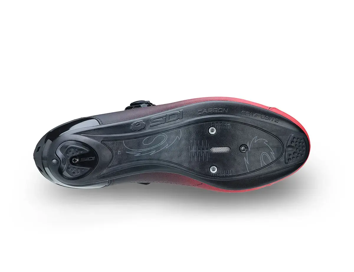 Sidi Genius 10 Wielrenschoenen Zwart/Rood Heren