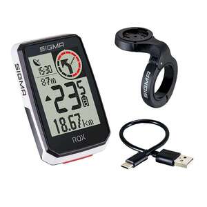 Sigma Sport ROX 2.0 Top Mount GPS Fietscomputer Wit