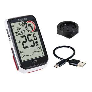 Sigma Sport ROX 4.0 GPS Fietscomputer Wit