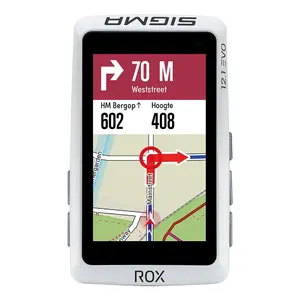 Sigma Sport ROX 12.1 EVO GPS Fietscomputer Wit