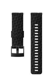 Suunto 24mm Explore 1 Silicone Strap Zwart M