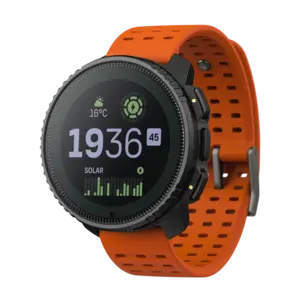 Suunto Vertical Solar Steel GPS Sporthorloge Oranje