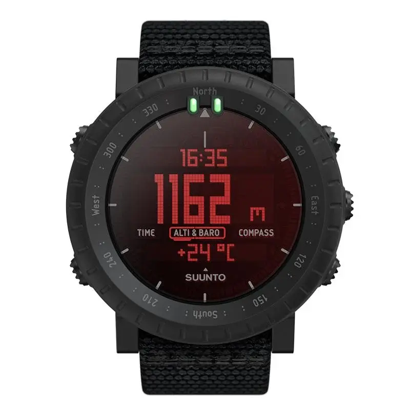 Suunto Core Alpha Stealth GPS Sporthorloge Zwart