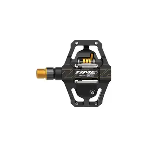 Time Speciale 12 Small Titanium MTB Pedalen Zwart/Goud