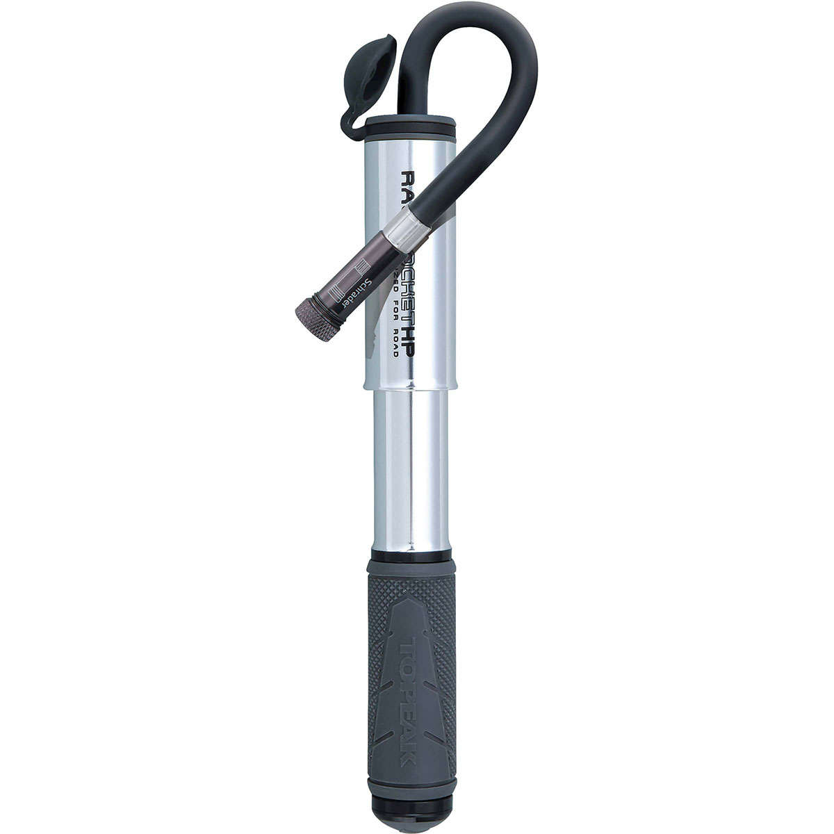 Topeak Race Rocket HP Minipomp Zilver/Zwart