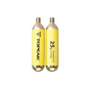 Topeak Co2 patronen 25 gram 2 Stuks