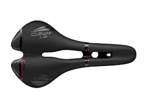 San Marco Aspide Open-Fit Carbon FX Narrow Zadel Zwart