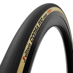 Vittoria Corsa PRO Speed TLR Racefiets Band Zwart/Skinwall