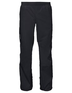 VAUDE Drop Pants II Regen Fietsbroek Lang Zwart Heren