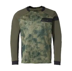 VAUDE Moab PRO MTB Fietsshirt Lange Mouwen Groen Heren