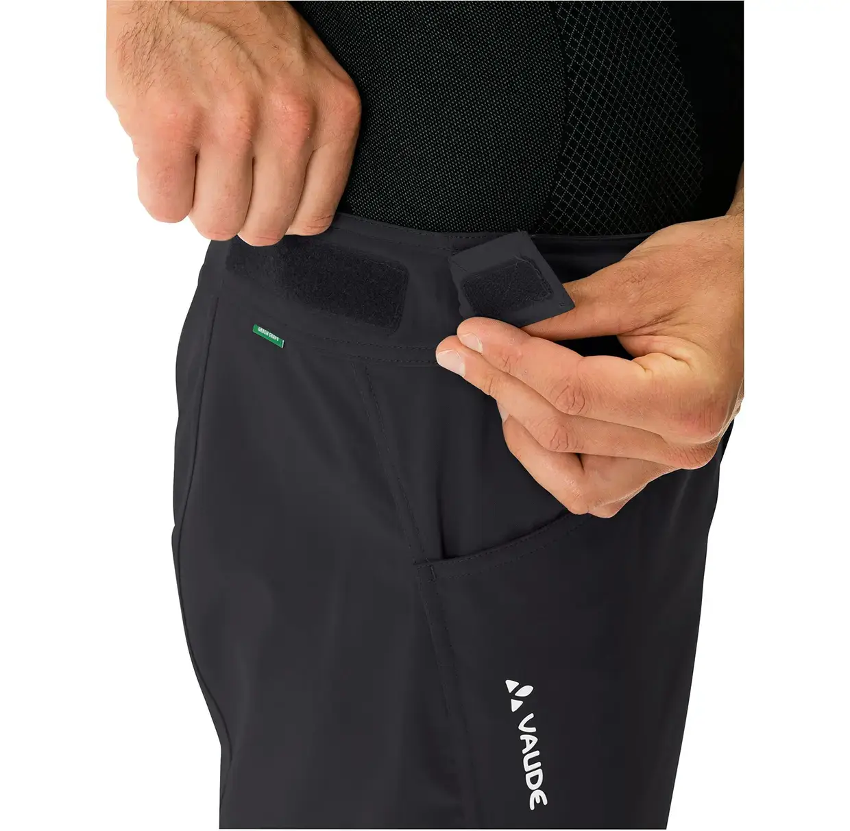 VAUDE Ledro MTB Fietsbroek Kort Zwart/Zwart Heren