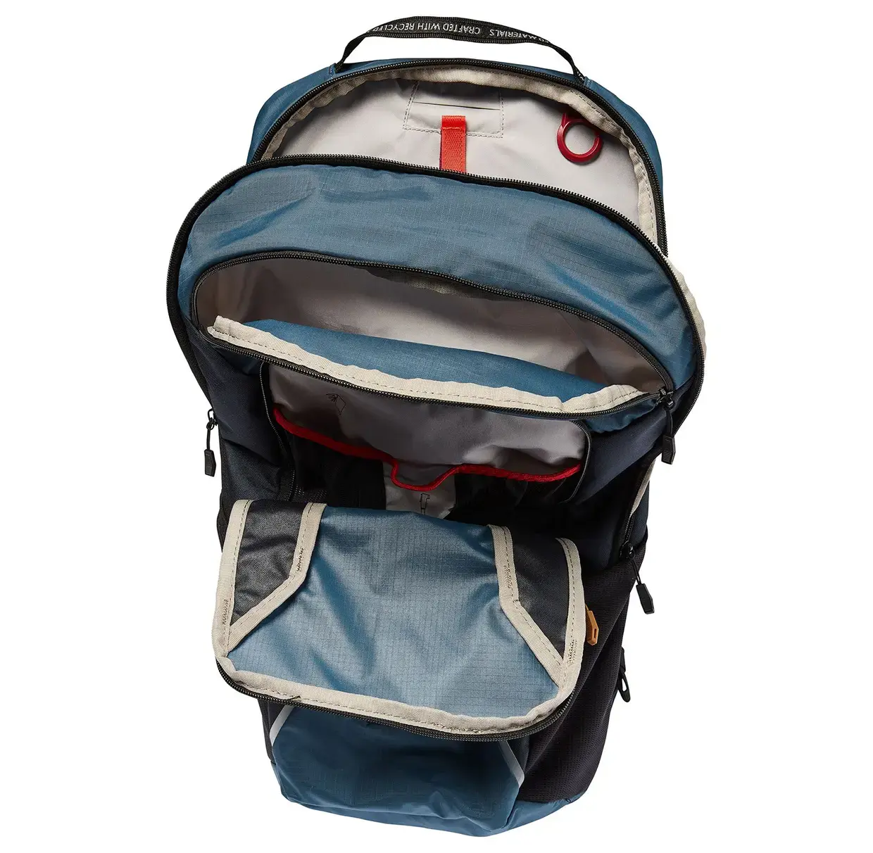VAUDE Ledro 12 Fietsrugzak Blauw