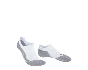 Falke RU3 Comfort Invisible Hardloopsokken Wit/Grijs Heren