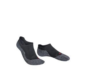 Falke RU3 Comfort Invisible Hardloopsokken Zwart/Grijs Heren