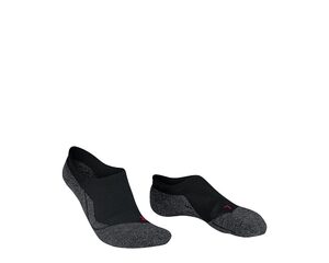 Falke RU3 Comfort Invisible Hardloopsokken Zwart/Grijs Dames