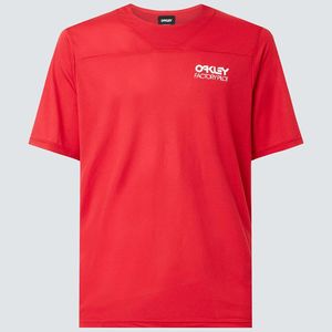 Oakley Cascade Trail Fietsshirt Korte Mouwen Rood Heren