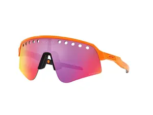 Oakley Sutro Lite Sweep MvdP Fietsbril Prizm Road Lens Oranje