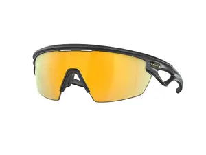 Oakley Sphaera Sport Zonnebril Prizm 24K Polarized Lens Mat Carbon Zwart