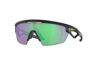 Oakley Sphaera Sport Zonnebril Prizm Road Jade Lens Mat Zwart