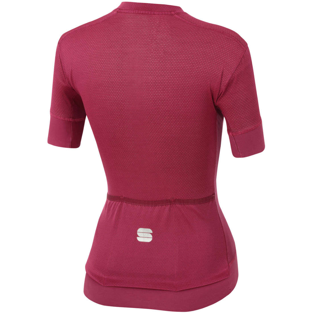 Sportful Monocrom Fietsshirt Korte Mouwen Roze/Zilver Dames