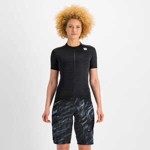 Sportful Cliff Giara Overshort Fietsbroek Kort Zwart/Multi Dames