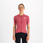 Sportful Monocrom Fietsshirt Korte Mouwen Roze Dames