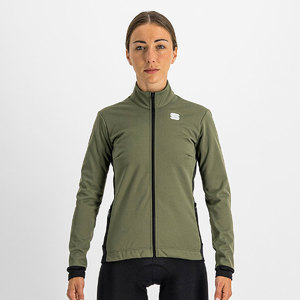 Sportful Neo Softshell Fietsjack Donkergroen/Zwart Dames