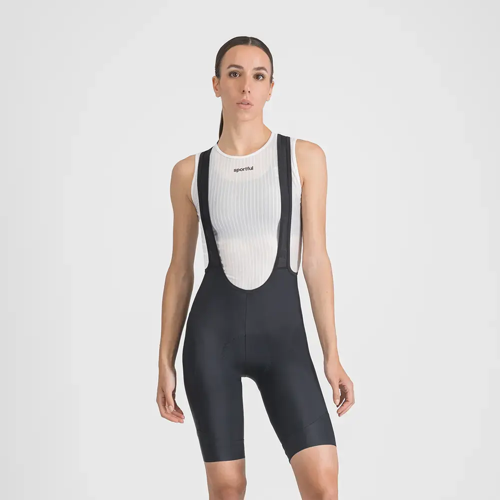 Sportful Pulse Fietsbroek Kort Zwart Dames