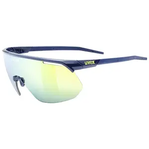 Uvex Pace One Sport Zonnebril Blauw met Mirror Yellow Lens