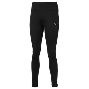 Mizuno Warmalite Hardloopbroek Lang Zwart Dames