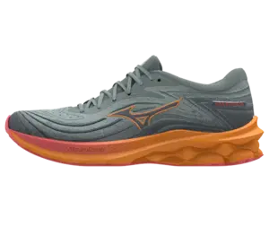 Mizuno Wave Skyrise 5 Hardloopschoenen Groen/Oranje Dames