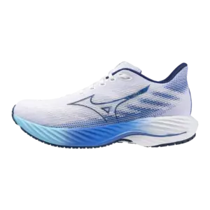 Mizuno Wave Rider Hardloopschoenen Wit/Blauw/Paars Heren