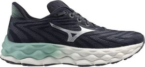 Mizuno Wave Sky 8 WOS Hardloopschoenen Grijs/Zilver/Groen Dames