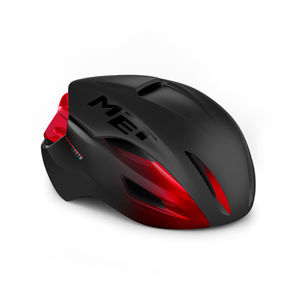 MET Manta MIPS Race Fietshelm Zwart/Rood Metallic