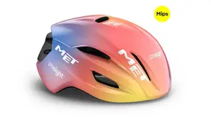 MET Manta MIPS UAE ADQ Race Fietshelm Multi/Zwart