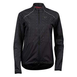 Pearl Izumi BioViz Barrier Fietsjack Zwart/Reflective Dames