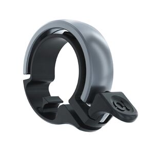 Knog Oi Classic Small Fietsbel Zwart/Grijs