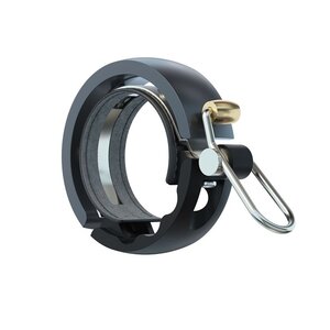 Knog Oi Luxe Large Fietsbel Zwart/Grijs