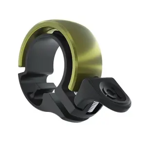 Knog Oi Classic Small Fietsbel Zwart/Groen