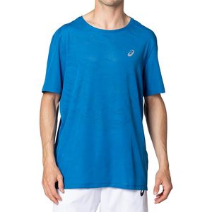 ASICS Ventilate Hardloopshirt Korte Mouwen Blauw Heren