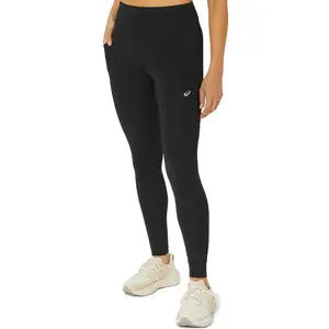 ASICS Road High Waist Hardloopbroek Lang Zwart Dames