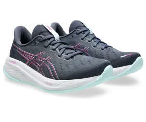 ASICS Gel-Cumulus 26 Hardloopschoenen Grijs/Roze Dames