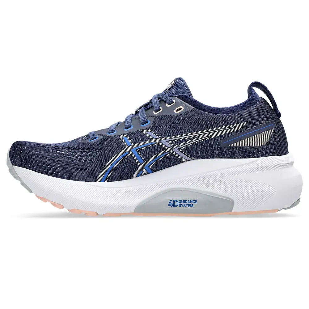 ASICS Gel-Kayano 31 Hardloopschoenen Donkerblauw/Zilver Dames