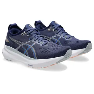 ASICS Gel-Kayano 31 Hardloopschoenen Donkerblauw/Zilver Dames