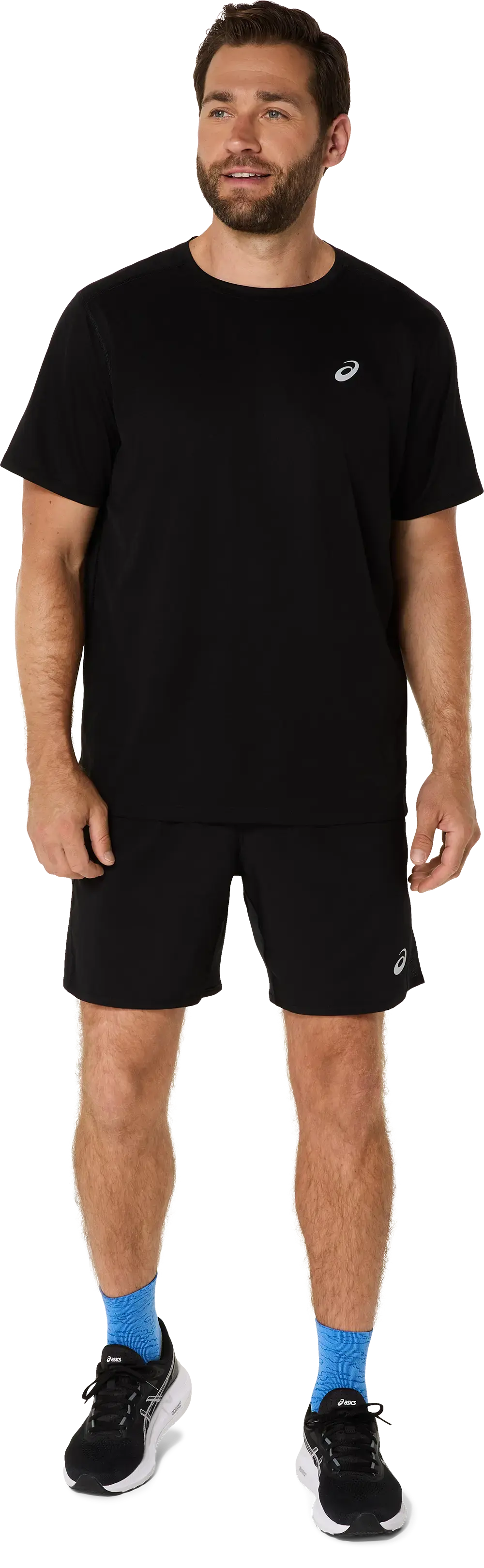 ASICS Core 7IN Hardloopbroek Kort Zwart Heren