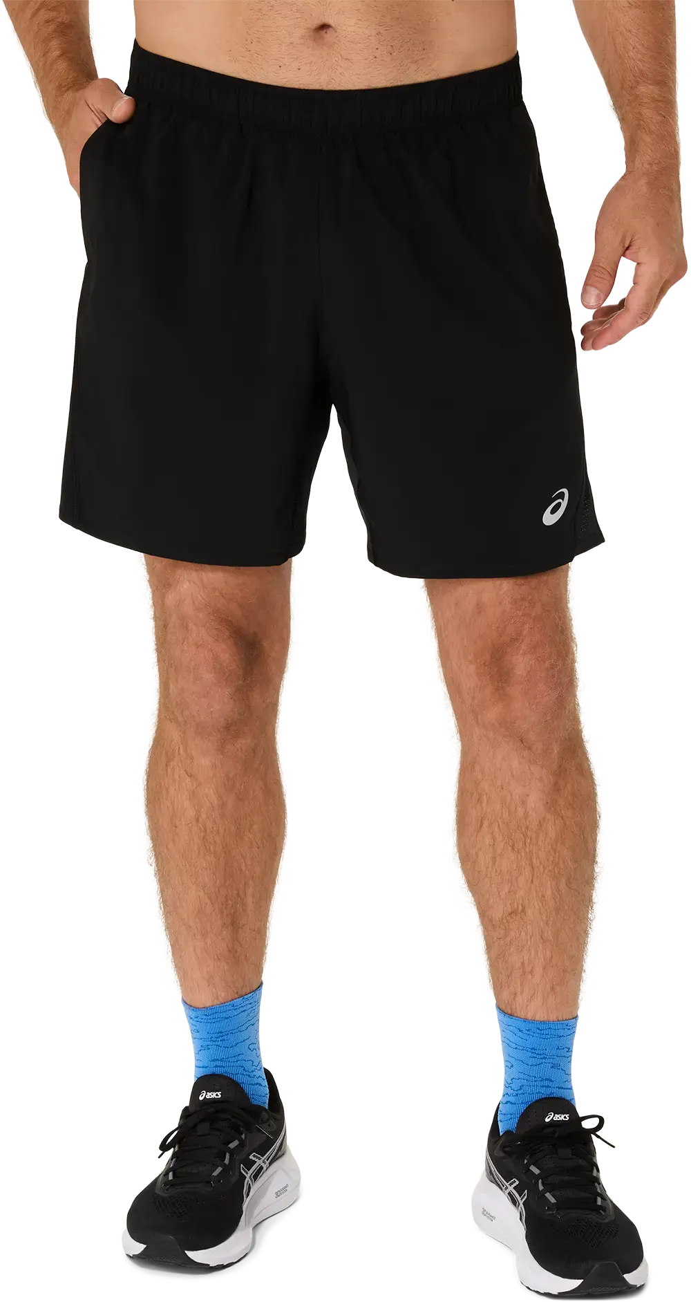 ASICS Core 7IN Hardloopbroek Kort Zwart Heren