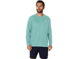 ASICS Core Hardloopshirt Lange Mouwen Groen Heren