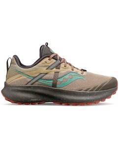 Saucony Ride 15 TR Trail Hardloopschoenen Bruin/Groen Dames