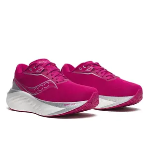 Saucony Triumph 22 Hardloopschoenen Roze/Wit Dames